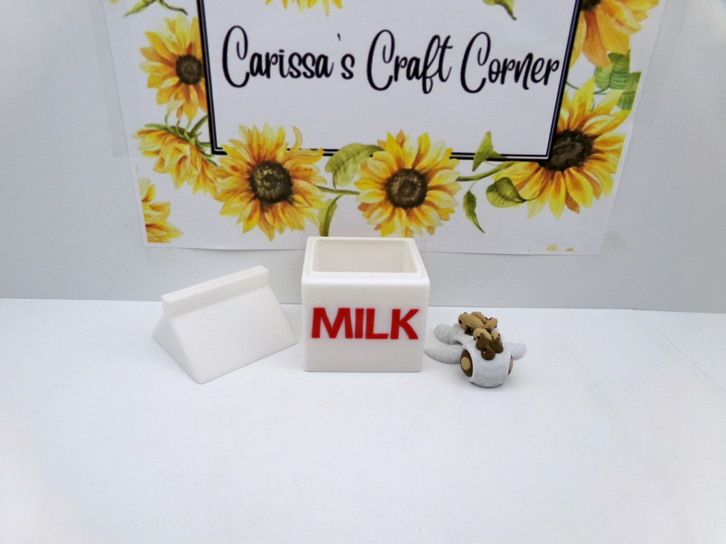 Milk & Cookies Turtle Coverminder and Milk carton container