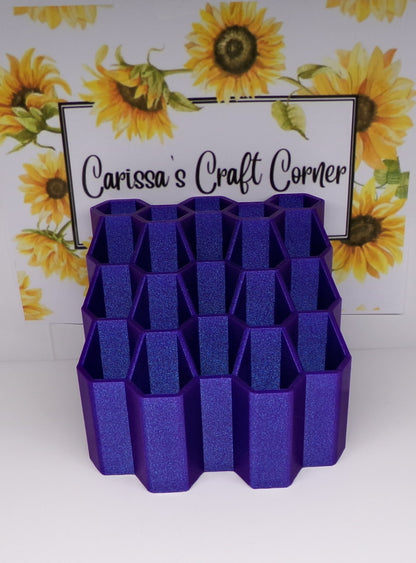 20 Slot Honeycomb Pen Holders