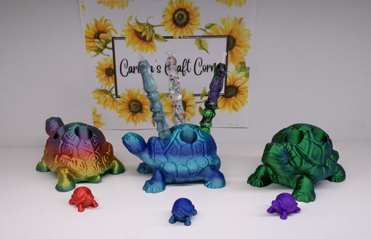 4 Pen Holder Turtle