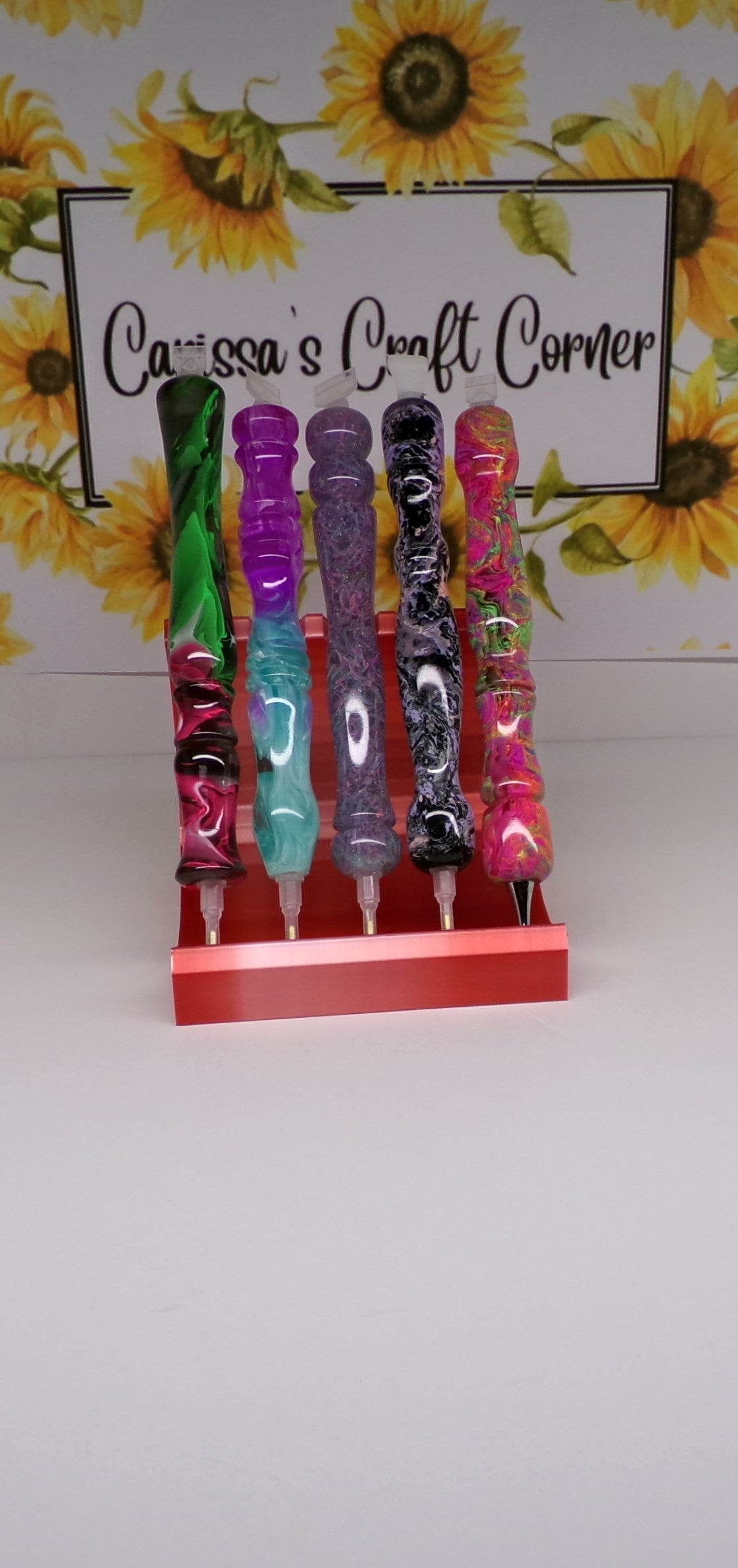 C Stand Pen Holders