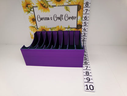 Recipe Box Style Release Paper Holder