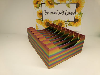 Recipe Box Style Release Paper Holder