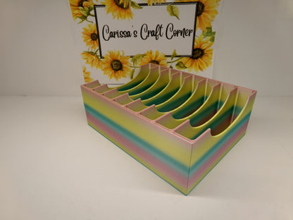 Recipe Box Style Release Paper Holder