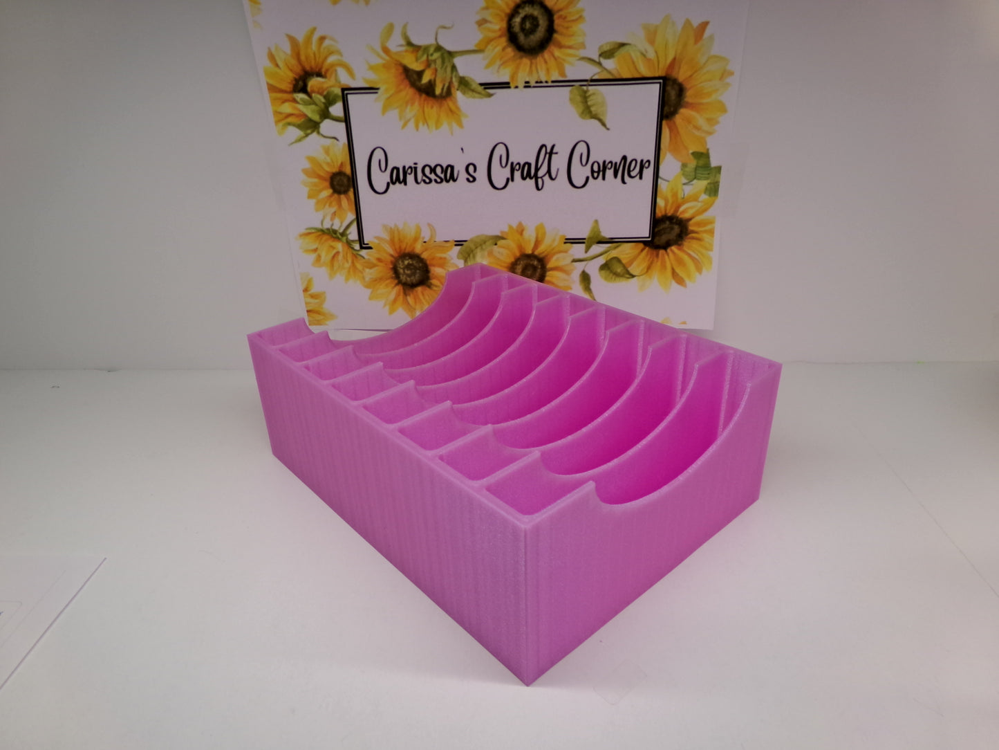 Recipe Box Style Release Paper Holder