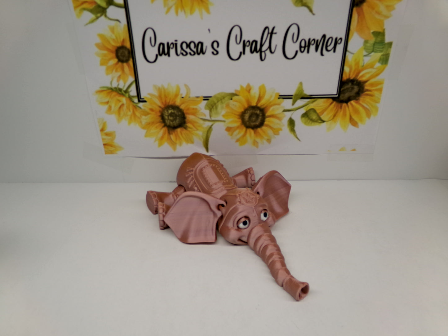 3D Printed Articulated Elephant