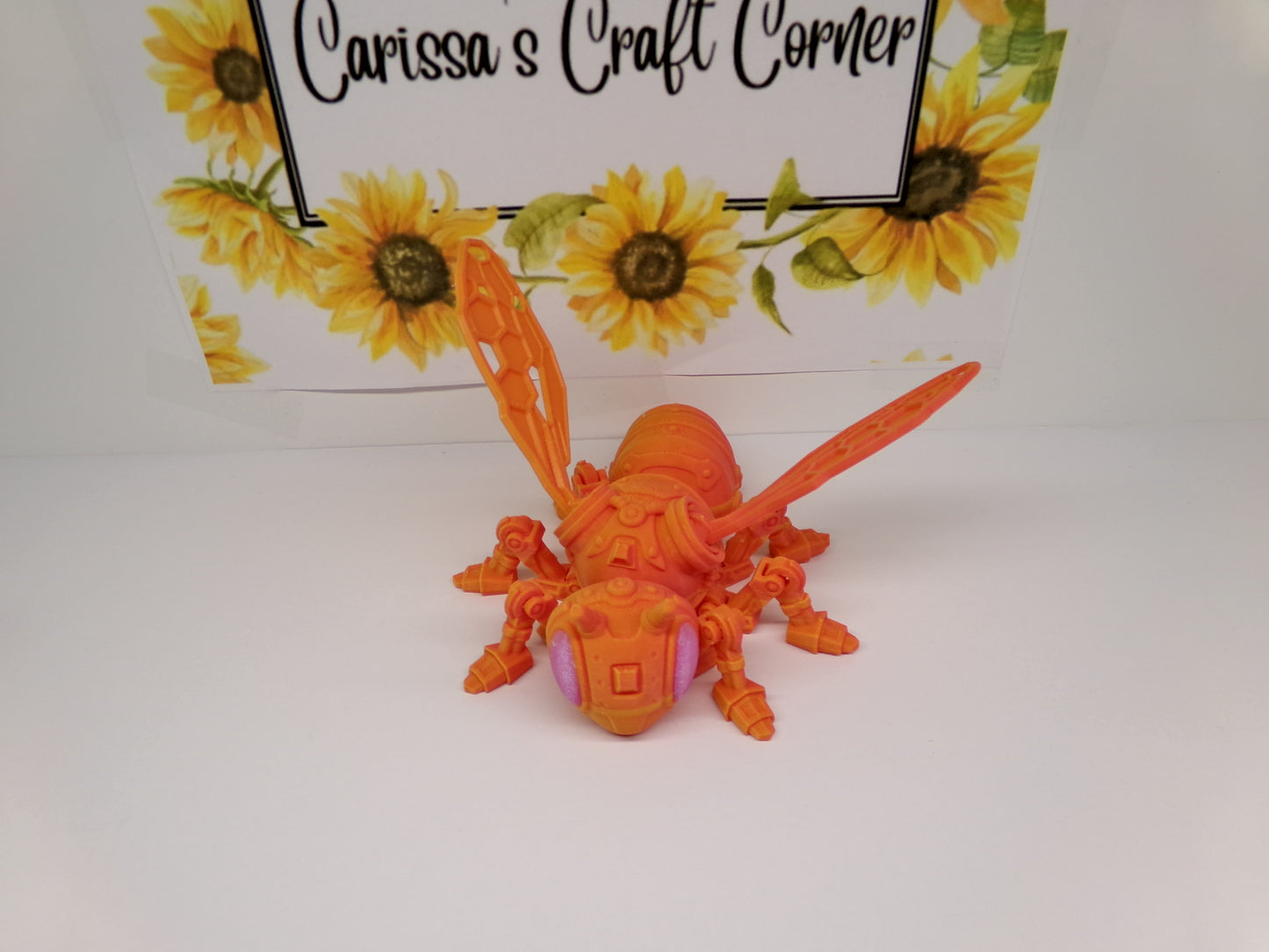 3D Printed Articulated Cyber Bee