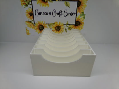 Recipe Box Style Release Paper Holder