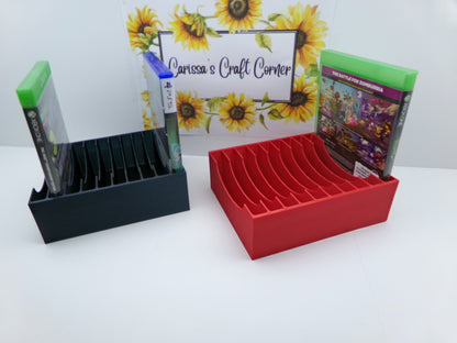 Game Case Organizer compatible w. xbox & ps5 Games