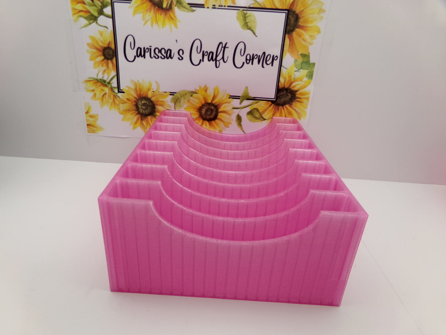 Recipe Box Style Release Paper Holder