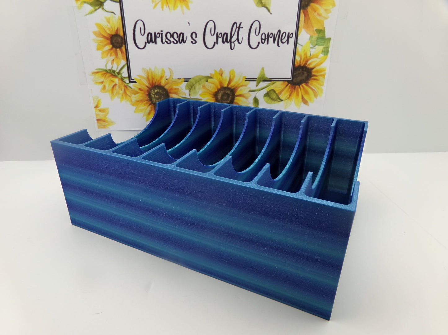 Recipe Box Style Release Paper Holder