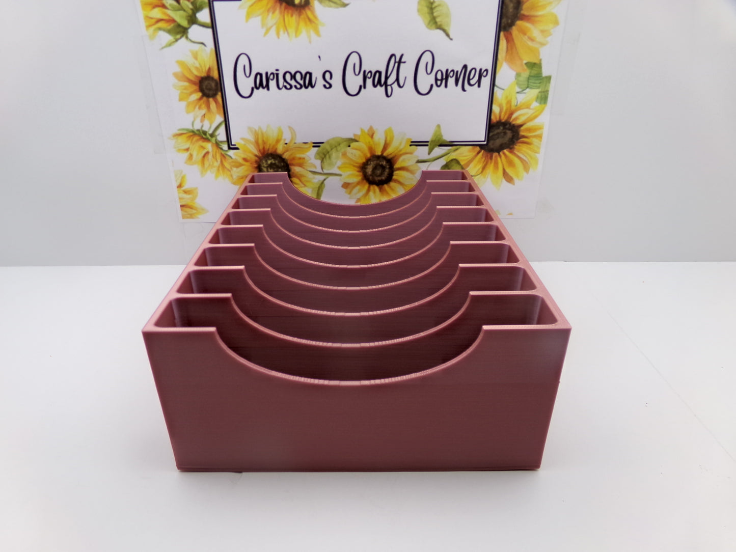 Recipe Box Style Release Paper Holder