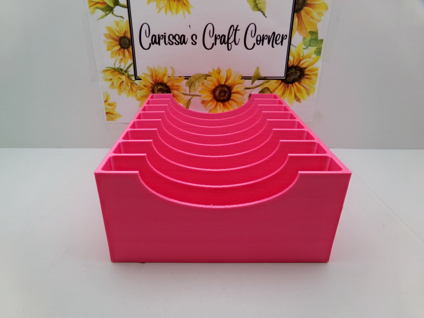 Recipe Box Style Release Paper Holder