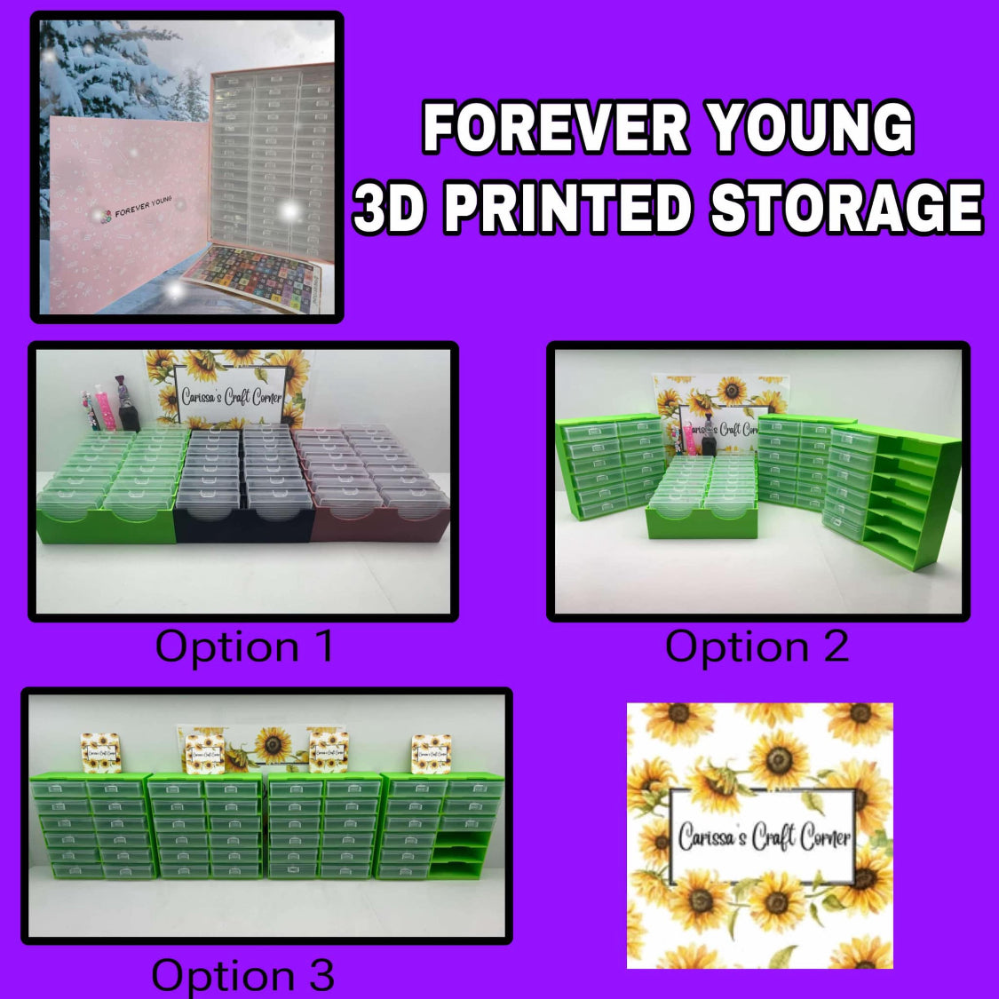 Forever Young Tray Storages